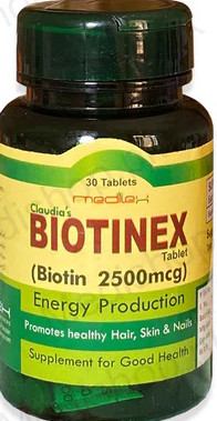Biotinex 2500 Mcg Tab