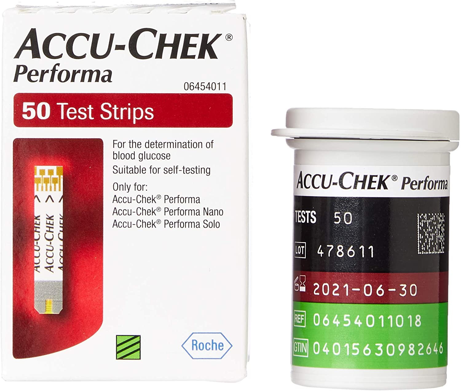 Accu Check Performa 50 STRIPS